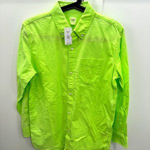 GAP Kids Boys Yellow Button Down Shirt 14-16 XL NEW NWT! Easter
